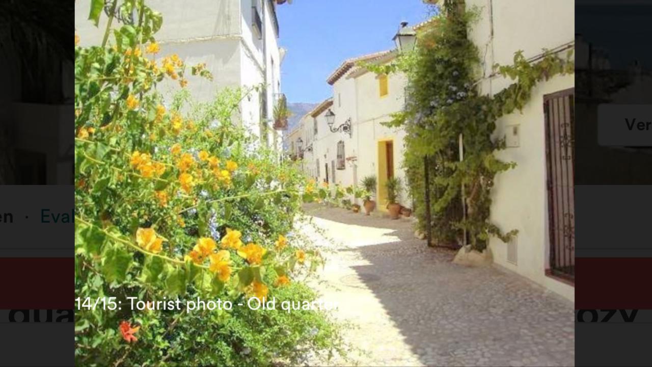 Altea Old Town Cottage Eksteriør bilde